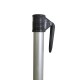 Folding Beach Umbrella with UV Protection – Summer Club Eden 225 (2.25m) Eden Beach Umbrella with a 225cm diameter, aluminum pole, 10 fiberglass ribs, tilt mechanism, large wind vent, and UV+50 sun protection.