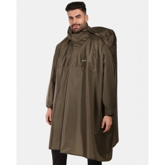 Αδιάβροχο Πόντσο Unisex Kilpi Rait-U 10.000mm Kilpi Rait-U Unisex αδιάβροχο πόντσο. Υλικό Siberium 10.000 2L, θερμοσυγκολλημένες ραφές, τσέπη καγκουρό & θήκη μεταφοράς