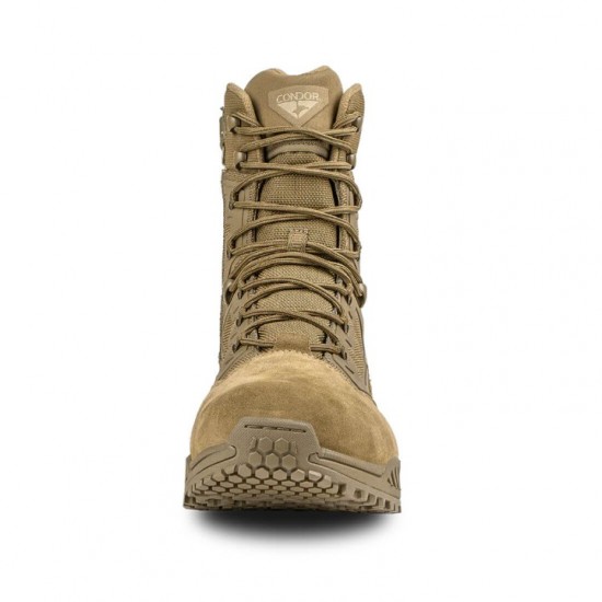 Brigade 8" Tactical Boots Zip Condor- Επιχειρησιακά Άρβυλα με YKK Zip & HEX-7®