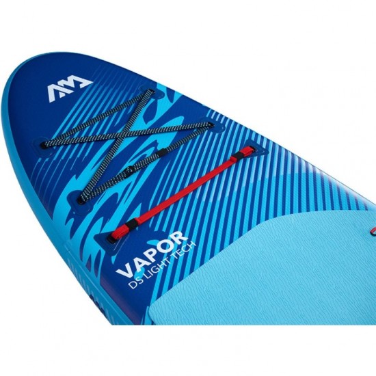 SUP Φουσκωτό - Aqua Marina Vapor 10'4" - OC PULSE 26 Φουσκωτό SUP (Σανίδα Όρθιας Κωπηλασίας) Aqua Marina Vapor 10'4" (SKU: 28342). Με τεχνολογία Drop Stitch Light, διπλό σύστημα Red Strap, κουπί, αντλία, eco-friendly σάκο και 2 χρόνια εγγύηση