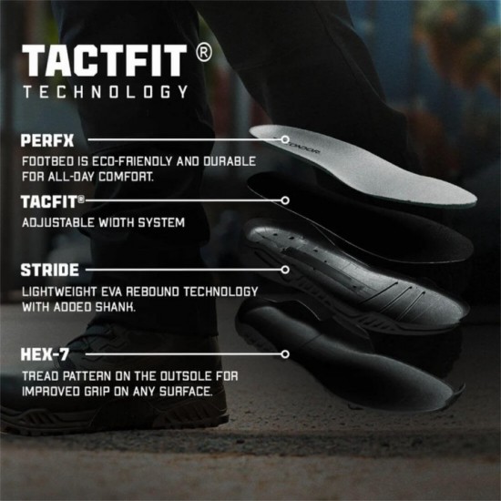 Brigade 8" Tactical Boots Zip Condor- Επιχειρησιακά Άρβυλα με YKK Zip & HEX-7®