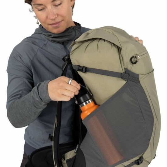 Σακίδιο Πλάτης Osprey Hikelite 32 Hiking Backpack Τεχνικό Σακίδιο Πεζοπορίας Osprey 32 Λίτρων με Σύστημα Αεριζόμενης Πλάτης AirSpeed, Ενσωματωμένο Αδιάβροχο Κάλυμμα και Ανακυκλωμένο Ύφασμα Ripstop