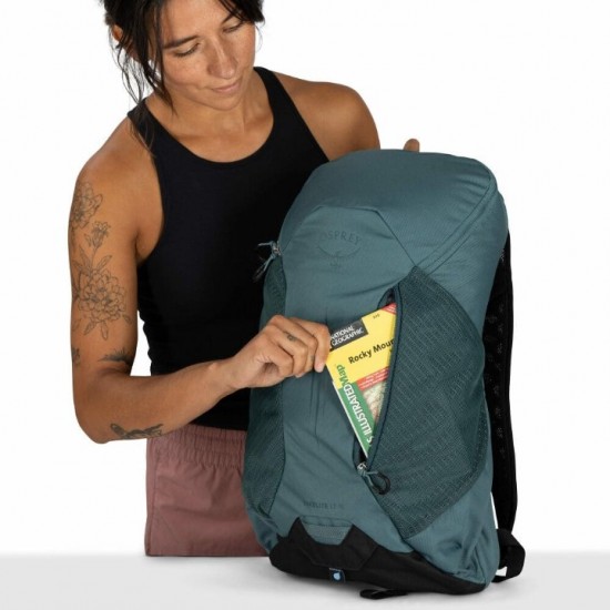 Σακίδιο Πλάτης Osprey Hikelite LT 16 Hiking Backpack - 16L Σακίδιο πλάτης πεζοπορίας Osprey Hikelite LT 16L. Με σύστημα αερισμού AirSpeed™, αδιάβροχο κάλυμμα βροχής & bluesign® υλικά