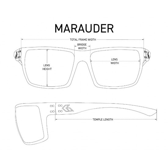 GATORZ Marauder – Γυαλιά Ηλίου με Πολωμένους Φακούς Smoke & Πιστοποίηση Αντοχής σε Κρούση ANSI Z87+