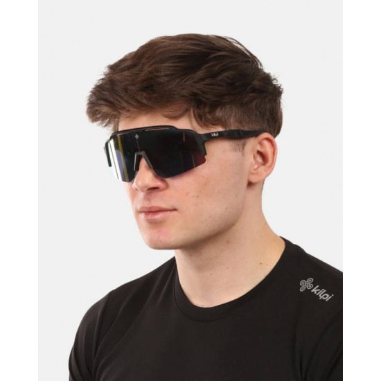 Kilpi Solis-U Unisex Sports Sunglasses with Polycarbonate Mirrored Lenses, UV400 Protection, Adjustable Nose Pad & Protective Case