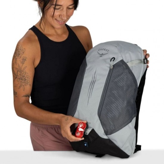 Ελαφρύ Σακίδιο Πλάτης Osprey Hikelite LT 22 Ελαφρύ σακίδιο πεζοπορίας Osprey Hikelite LT 22L. Με σύστημα αερισμού AirSpeed™, αδιάβροχο κάλυμμα βροχής & bluesign® υλικά