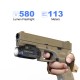 SKYWOODS PL520 Tactical Φακός Όπλου 520 Lumens - IP66 Αδιάβροχος