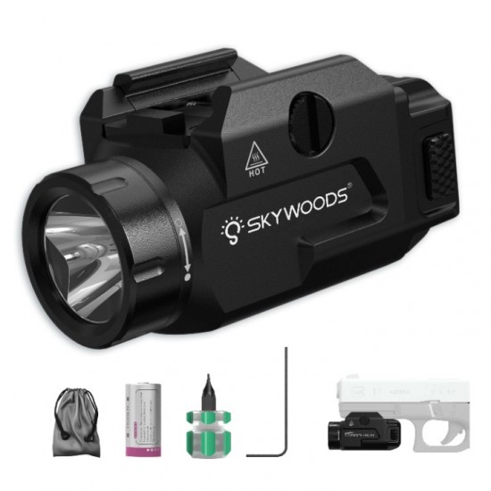 SKYWOODS PL520 Tactical Φακός Όπλου 520 Lumens - IP66 Αδιάβροχος