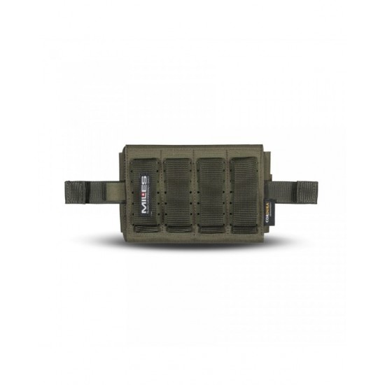Pentagon Amina Horizontal Medical Pouch Horizontal first aid/medical pouch for belt carry, made from 500D Cordura, featuring rapid side access, MOLLE system compatibility, ideal for use as an IFAK