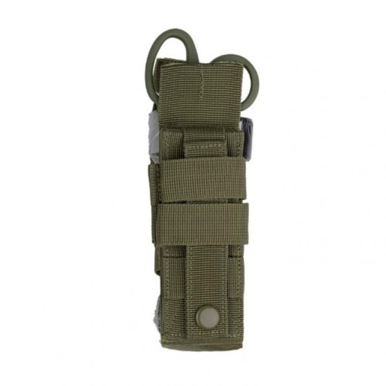 Tourniquet & First Aid Scissors MOLLE Pouch - Rhino Rescue (160274) Operational MOLLE tourniquet (hemostatic strap) pouch with first aid scissors from Rhino Rescue. Made from durable 700D polyester with PU coating for immediate access and maximum durability