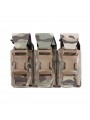 WARRIOR ASSAULT LASER CUT TRIPLE 40MM GUN CASE