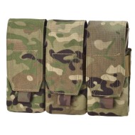 DEFCON 5 TRIPLE MAGAZINE POUCH FOR 6 MAGAZINE 5.56