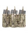 Triple Open 5.56mm Mag/Bungee Retention With 3 Pistol Pouches 