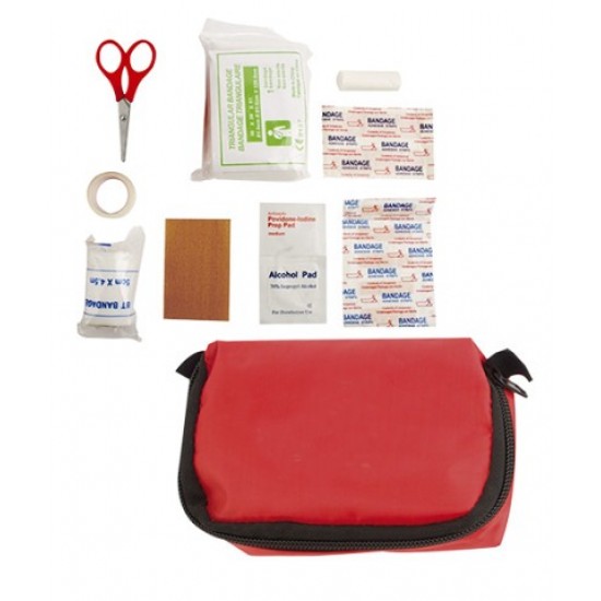 Κιτ Πρώτων Βοηθειών Albainox First Aid Kit (39984) Φορητό κιτ πρώτων βοηθειών Albainox 39984. Εξαιρετικά ελαφρύ (69g) με συμπαγείς διαστάσεις (14x10x4 cm), ιδανικό για πεζοπορία, camping & καθημερινή χρήση