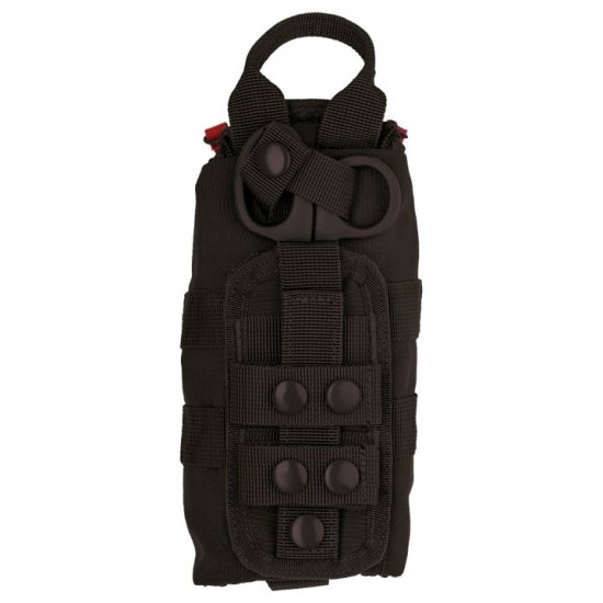Φαρμακείο Molle Mil-Tec IFAK Rapid Pack 28 Pieces W/Scissors Ατομικό Κιτ Πρώτων Βοηθειών 28 Τεμαχίων Mil-Tec από Πολυεστέρα 700D με Επίστρωση PU, Σύστημα Ταχείας Ανάπτυξης