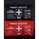 Complete Pentagon First Aid Kit DIN 13164 - D19041 Pentagon First Aid Kit DIN 13164 (D19041) complete first aid kit. Certified for cars, motorcycles & outdoor activities in a waterproof case