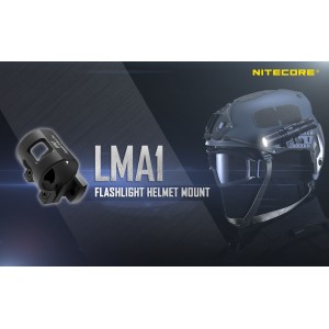 NITECORE LMA1 LENS BASE FOR HELMETS RAIL SYSTEM