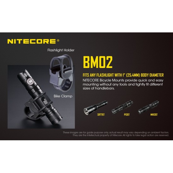 NITECORE BM02 TORCH BIKE MOUNT