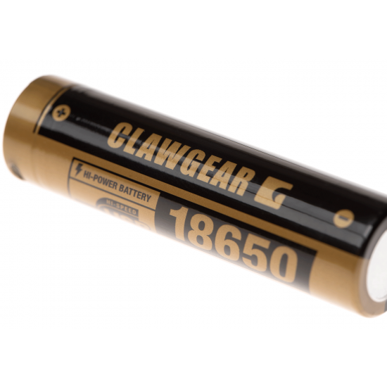 ΕΠΑΝΑΦΟΡΤΙΖΟΜΕΝΗ ΜΠΑΤΑΡΙΑ CLAWGEAR 18650 3.7V-2600mAh MICRO USB