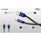 Καλώδιο Φόρτισης & Δεδομένων Nitecore UAC20 USB-C σε USB-A 3A Ανθεκτικό καλώδιο Nitecore UAC20 USB-C σε USB-A (9060100848). Ταχεία φόρτιση 3A (QC & FCP), μεταφορά δεδομένων 480Mbps, νάιλον πλέξη & επιχρυσωμένες επαφές
