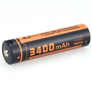 RECHARGEABLE BATTERY FITORCH UC34R 18650-3400mAH