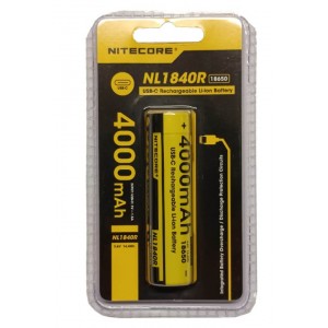 Battery Nitecore 18650 / 4000mAh NL1840R