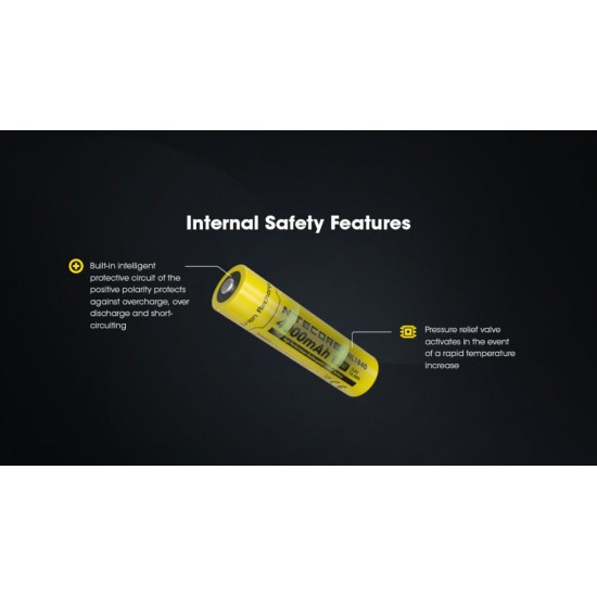NITECORE 18650 NL1840 4000MAH BATTERY