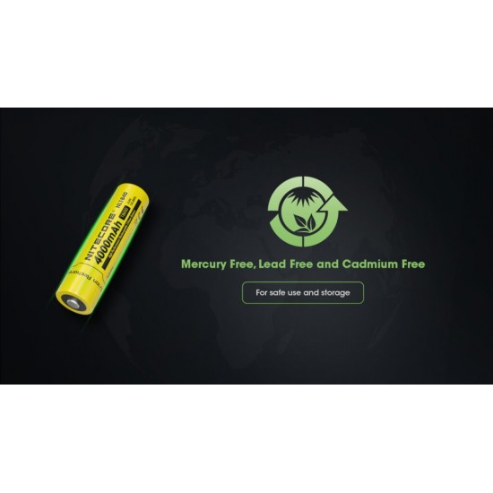 NITECORE 18650 NL1840 4000MAH BATTERY