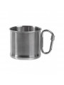 ΑΝΟΞΕΙΔΩΤΟ ΠΟΤΗΡΙ-ΚΟΥΠΑ ΜΕ ΧΕΡΟΥΛΙ MILTEC CARABINER MUG 500 ML