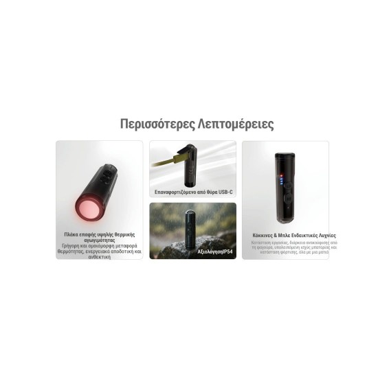 Nitecore Bite Healer 10 Bite Relief Device Portable Mosquito Bite Relief Device with Anti-Itch Thermal Therapy