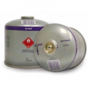 BUTANE BOTTLE ELGAZ 500GR WITH SAFETY VALVE BUTANE BOTTLE ELGAZ 500GR WITH SAFETY VALVE
