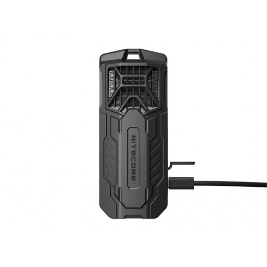 Nitecore EMR16 Portable Mosquito Repeller Electronic Mosquito Repellent Device with Integrated 5,200mAh Battery, 5-Meter Protection Zone, and IPX5 Water Resistance
