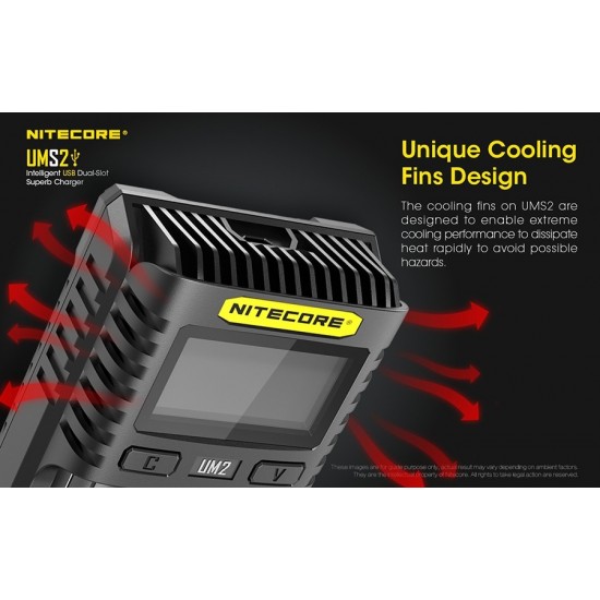 NITECORE UMS2 CHARGER NITECORE UMS2 CHARGER