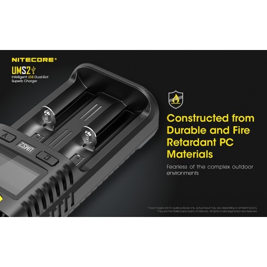 NITECORE UMS2 CHARGER NITECORE UMS2 CHARGER