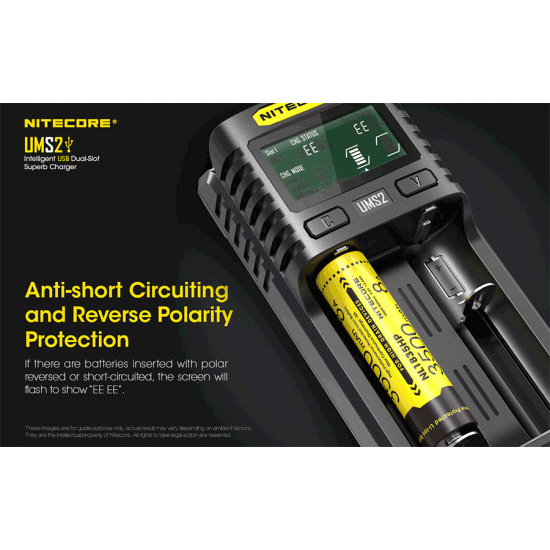 NITECORE UMS2 CHARGER NITECORE UMS2 CHARGER
