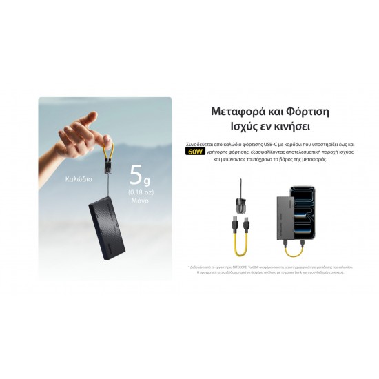 ΦΟΡΤΙΣΤΗΣ POWER BANK NITECORE NB10000 GEN4