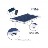 SOLAR CHARGER WITH USB 5W INVICTUS SRUSB-5