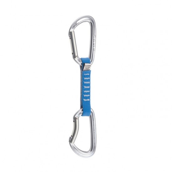 Climbing Quickdraw Set – Camp Orbit with 16mm Nylon Sling Sport & Everyday Camp Orbit climbing quickdraw set with a 16mm nylon sling, Straight Gate/Bent Gate carabiners, SphereLock system, and 22 kN strength rating