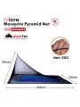 MICRO MOSQUITO PYRAMID NET SINGLE ALPINTEC