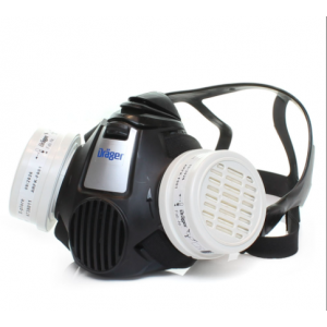 DRAGER X-PLORE 3500 RESPIRATORY MASK WITH ABEK P3 FILTERS