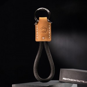 Keychain Leather APIRON EDC Keychain K24007 - Pentagon