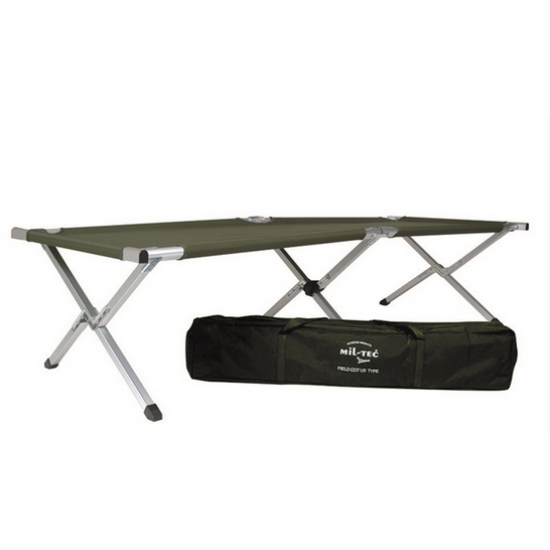 OD US STYLE ALUM. FOLDING COT W. BAG OD US STYLE ALUM. FOLDING COT W. BAG