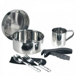 LAKEN STAINLESS STEEL CAMPING SET 1 PERSON