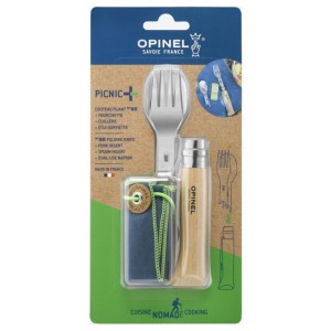 Σετ Μαχαιροπίρουνα Opinel Complete Picnic+ Set No.08