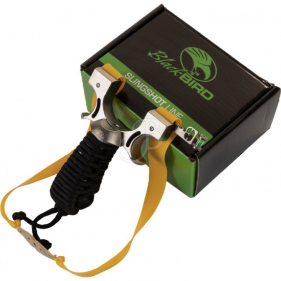 Σφενδόνα Blackbird Butterfly Pro L1 Σφενδόνα μεταλλική outdoor & σκοποβολής τσέπης Blackbird Butterfly Pro L1 (9020047068). Λαβή με επένδυση Cordura, σκοπευτικά οπτικής ίνας & φωτεινό σύστημα σκόπευσης