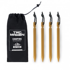 LIGHTWEIGHT TENT STAKES GROUND NAILS TAC MAVEN PENTAGON