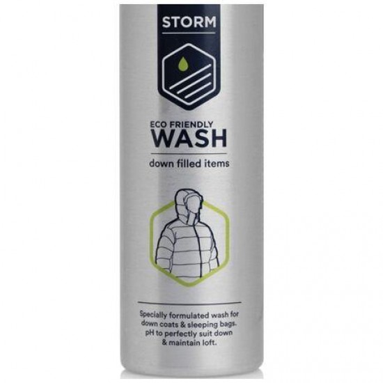 LIQUID DETERGENT FOR DOWN WASH 225ML STORM CARE LIQUID DETERGENT FOR DOWN WASH 225ML STORM CARE