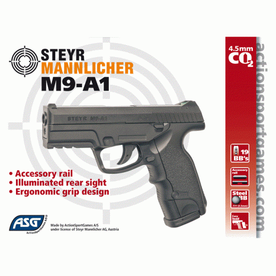 ΑΕΡΟΒΟΛΟ ASG STEYR MANNLICHER M9-A1 4.5mm