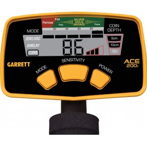 Ανιχνευτής Μετάλλων - Garrett ACE 200i 6,5x9" Ανιχνευτής Μετάλλων - Garrett ACE 200i 6,5x9"