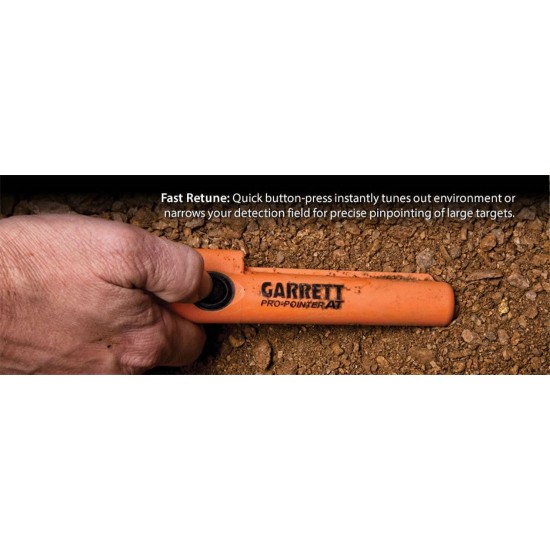 Ανιχνευτής Μετάλλων Χειρός Αδιάβροχος - Garrett PRO-Pointer AT Garrett PRO-Pointer AT (1140900) Αδιάβροχος ανιχνευτής μετάλλων ακριβείας (Pin pointer). Βυθιζόμενος έως 6 μέτρα (20ft), 3 επίπεδα ευαισθησίας, Fast Retune & φακός LED